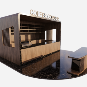 coffee kiosk Revit 2022