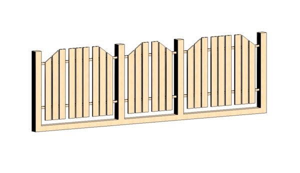 fence Revit family